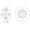 VAUXH 569O3O Brake Disc